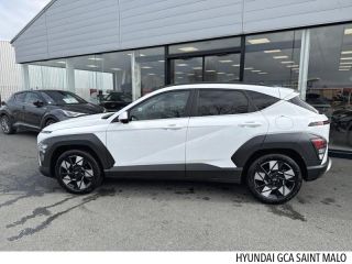 35400 : Hyundai Saint-Malo - GCA - HYUNDAI Kona - Kona - Atlas White - Traction - Hybride : Essence/Electrique