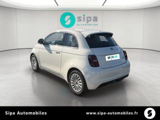 33140 : Hyundai - Sipa Automobiles – Bordeaux Sud - Villenave d’Ornon - FIAT 500e BERLINE Nouvelle 500 - 500 III ELECTRIQUE - Ice White - Automate à fonct. Continu - Courant électrique