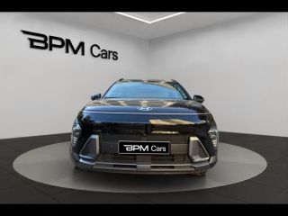 75013 : Hyundai Paris 13 - BPM Cars - HYUNDAI Kona - Kona - Abyss Black perlé métallisé - Traction - Hybride : Essence/Electrique
