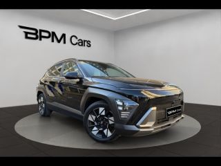 75013 : Hyundai Paris 13 - BPM Cars - HYUNDAI Kona - Kona - Abyss Black perlé métallisé - Traction - Hybride : Essence/Electrique