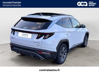 38300 : Hyundai Bourgoin-Jallieu - CENTRAL MOTOR LYON - HYUNDAI TUCSON Creative - TUCSON IV - Blanc - Boîte automatique - Essence / Courant électrique
