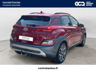 38200 : Hyundai Vienne - Groupe Central Autos - HYUNDAI KONA HYBRID Executive - KONA - Rouge - Automate sequentiel - Essence / Courant électrique