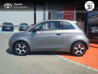 50000 : Hyundai Saint-Lô - GCA - FIAT 500 - 500 - Mineral grey - Traction - Electrique