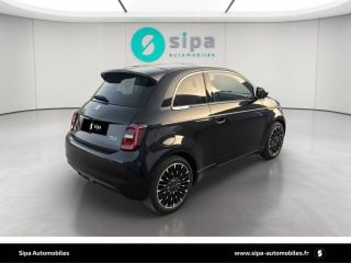 33140 : Hyundai Bordeaux Sud Villenave d'Ornon - Sipa Automobiles - FIAT 500e BERLINE MY22 SERIE 1 STEP 2 Icône Plus - 500 III ELECTRIQUE - Noir - Automate à fonct. Continu - Courant électrique
