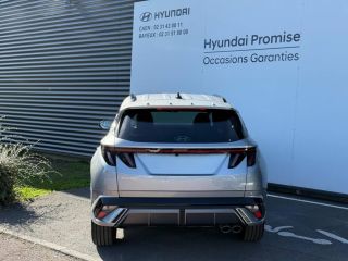 14100 : Hyundai Lisieux - Trajectoire Automobiles - HYUNDAI Tucson - Tucson - Shimmering Silver/Toit/rétros Black - Traction - Hybride : Essence/Electrique