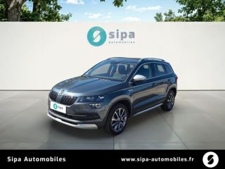 33110 : Hyundai - Sipa Automobiles - Bordeaux Nord - Le Bouscat - SKODA KAROQ Scout - KAROQ - Gris - Automate sequentiel - Essence sans plomb