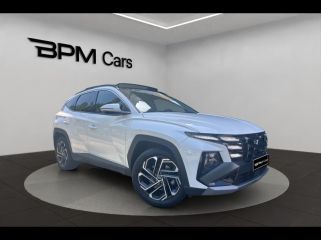 92250 : Hyundai La Garenne-Colombes - BPM Cars - HYUNDAI Tucson - Tucson - Serenity White Métal - Traction - Hybride : Essence/Electrique