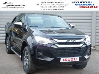52000 : Hyundai Chaumont - Garage Michel Bazin - ISUZU D-Max - D-Max - Onyx Black Mica métal - Transmission intégrale enclenc - Diesel