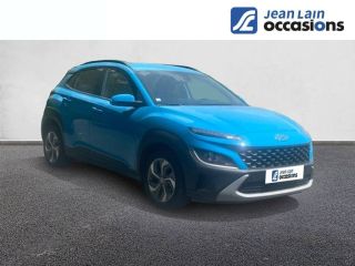 74600 : Hyundai Annecy - Jean Lain Mobilités - HYUNDAI KONA HYBRID Intuitive - KONA - Bleu - Automate sequentiel - Essence / Courant électrique