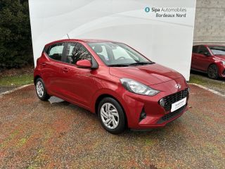 33110 : Hyundai Bordeaux Nord Le Bouscat - Sipa Automobiles - HYUNDAI i10 Intuitive - i10 III - Rouge - Boîte manuelle - Essence sans plomb