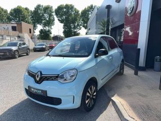 04100 : Hyundai Manosque - Pedinielli - RENAULT TWINGO E-TECH ELECTRIQUE Techno - TWINGO ELECTRIQUE III - Bleu - Automate à fonct. Continu - Courant électrique