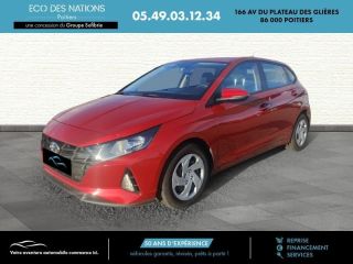 86000 : Hyundai Poitiers - Eco des Nations - HYUNDAI i20 - i20 - Rouge - Traction - Essence