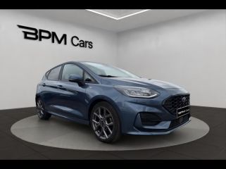 45200 : Hyundai Montargis - BPM Cars - FORD Fiesta - Fiesta - Bleu Azur métallisée - Traction - Essence/Bioethanol