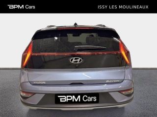 92250 : Hyundai La Garenne-Colombes - BPM Cars - HYUNDAI Bayon - Bayon - Meta Blue Métal/Toit+rétros Black - Traction - Essence