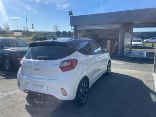 64100 : Hyundai Bayonne - Oceanic Auto - HYUNDAI i10 - i10 - Polar White/Toit/rétros Black - Traction - Essence