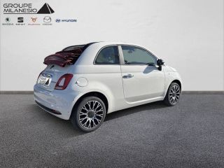13290 : Hyundai Aix en Provence - Cap Milanesio - FIAT 500C  - 500 II - Blanc - Boîte manuelle - Essence sans plomb