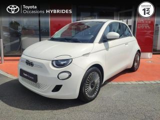 50000 : Hyundai Saint-Lô - GCA - FIAT 500 - 500 - Blanche - Traction - Electrique