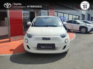 50000 : Hyundai Saint-Lô - GCA - FIAT 500 - 500 - Blanche - Traction - Electrique