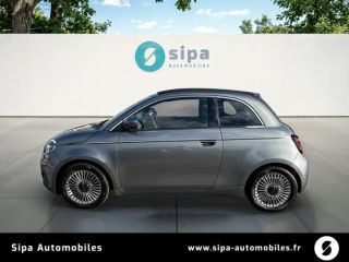 31200 : Hyundai TOULOUSE NORD - AUTO NORD - FIAT 500e CABRIOLET Nouvelle 500 - 500 III ELECTRIQUE - Mineral Grey - Automate à fonct. Continu - Courant électrique