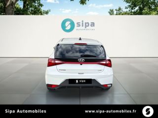 33110 : Hyundai - Sipa Automobiles - Bordeaux Nord - Le Bouscat - HYUNDAI i20 Intuitive - i20 (07/2020) - BLANC - Boîte manuelle - Essence sans plomb