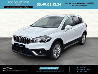 86000 : Hyundai Poitiers - Eco des Nations - SUZUKI S-Cross - S-Cross - Blanc - Traction - Essence/Micro-Hybride