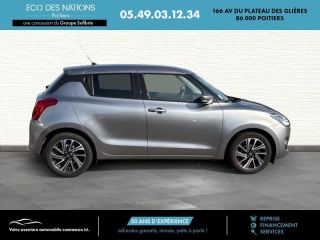 86000 : Hyundai Poitiers - Eco des Nations - SUZUKI Swift - Swift - Premium Silver métallisé - Traction - Essence/Micro-Hybride