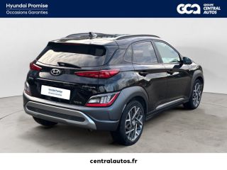 38300 : Hyundai Bourgoin-Jallieu - CENTRAL MOTOR LYON - HYUNDAI KONA HYBRID Creative - KONA - Noir - Automate sequentiel - Essence / Courant électrique