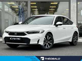 57200 : Hyundai Sarreguemines - Theobald Automobiles - HONDA Civic - Civic - Blanc Platine Nacré - Traction - Hybride : Essence/Electrique