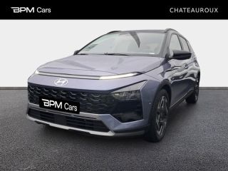36000 : Hyundai Châteauroux - BPM Cars - HYUNDAI Bayon - Bayon - Meta Blue Métal/Toit+rétros Black - Traction - Essence