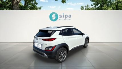 33140 : Hyundai Bordeaux Sud Villenave d'Ornon - Sipa Automobiles - HYUNDAI KONA HYBRID Creative - KONA - BLANC - Automate sequentiel - Essence / Courant électrique