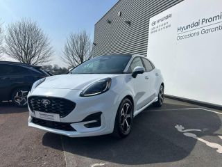 14100 : Hyundai Lisieux - Trajectoire Automobiles - FORD Puma - Puma - Blanc Glacier - Traction - Essence/Micro-Hybride