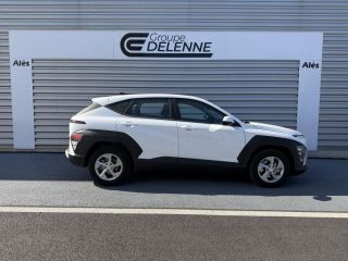 30100 : Hyundai Alès - Auto Hall - HYUNDAI KONA Intuitive - KONA II - Blanc - Automate sequentiel - Essence / Courant électrique