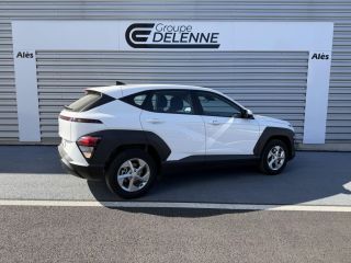 30100 : Hyundai Alès - Auto Hall - HYUNDAI KONA Intuitive - KONA II - Blanc - Automate sequentiel - Essence / Courant électrique
