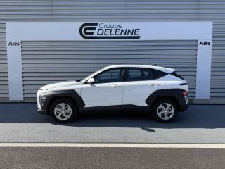 30100 : Hyundai Alès - Auto Hall - HYUNDAI KONA Intuitive - KONA II - Blanc - Automate sequentiel - Essence / Courant électrique