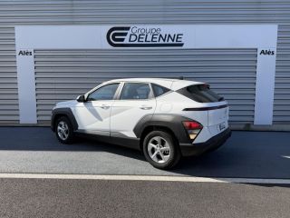 30100 : Hyundai Alès - Auto Hall - HYUNDAI KONA Intuitive - KONA II - Blanc - Automate sequentiel - Essence / Courant électrique