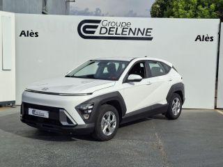30100 : Hyundai Alès - Auto Hall - HYUNDAI KONA Intuitive - KONA II - Blanc - Automate sequentiel - Essence / Courant électrique