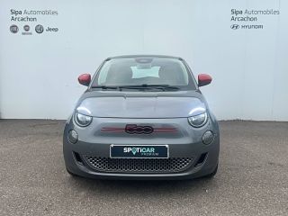 33260 : Hyundai Arcachon - Sipa Automobiles - FIAT 500e BERLINE (RED) - 500 III - Gris - Automate à fonct. Continu - Courant électrique