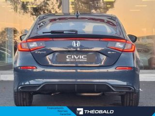 57200 : Hyundai Sarreguemines - Theobald Automobiles - HONDA Civic - Civic - Bleu Okinawa Nacré - Traction - Hybride : Essence/Electrique