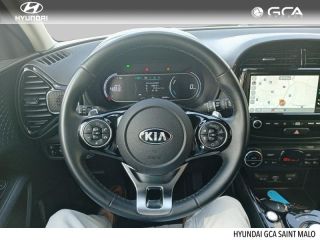 35400 : Hyundai Saint-Malo - GCA - KIA e-Soul - e-Soul - Noir Abyssinie métal+Toit Rouge Inferno - Traction - Electrique