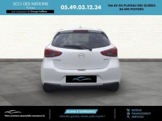 86000 : Hyundai Poitiers - Eco des Nations - MAZDA Mazda 2 - Mazda 2 - Blanc - Traction - Essence/Micro-Hybride