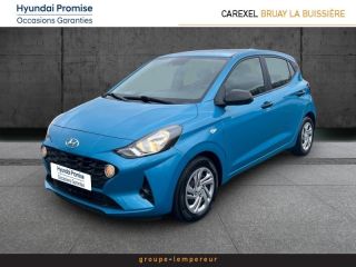 62700 : Hyundai Bruay-La-Buissière - Groupe Lempereur - HYUNDAI i10 - i10 - Aqua Turquoise Métal - Traction - Essence