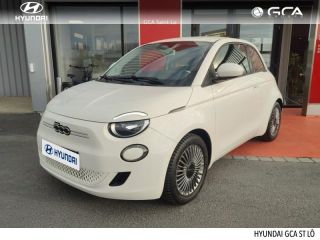50000 : Hyundai Saint-Lô - GCA - FIAT 500 - 500 - Blanc - Traction - Electrique