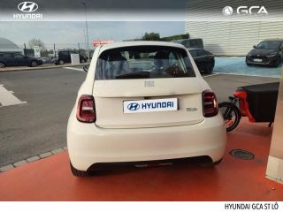 50000 : Hyundai Saint-Lô - GCA - FIAT 500 - 500 - Blanc - Traction - Electrique