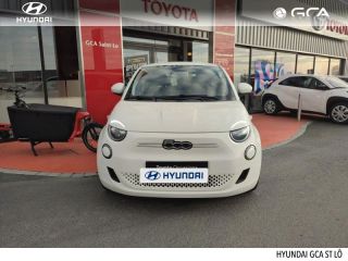 50000 : Hyundai Saint-Lô - GCA - FIAT 500 - 500 - Blanc - Traction - Electrique
