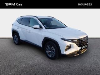 18230 : Hyundai Bourges - BPM Cars - HYUNDAI Tucson - Tucson - Polar White - Traction - Hybride : Essence/Electrique
