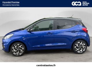 69340 : Hyundai Lyon Ouest - Groupe Central Autos - HYUNDAI i10 N Line -  - Bleu - Boîte manuelle - Essence sans plomb
