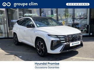 40990 : Hyundai - Groupe Clim - Dax - HYUNDAI Tucson - Tucson - Serenity White Métal - Traction - Hybride : Essence/Electrique