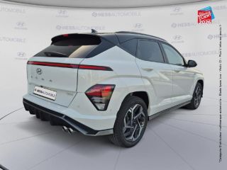 51100 : Hyundai Reims - HESS Automobile - HYUNDAI Kona - Kona - Atlas White/Toit/rétros Black - Traction - Hybride : Essence/Electrique