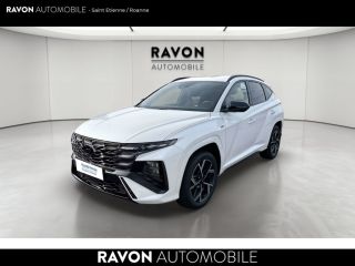 42100 : Hyundai Saint-Etienne - Ravon Automobile - HYUNDAI TUCSON NLINE CREATIVE - TUCSON IV - Blanc - Boîte automatique - Essence / Courant électrique