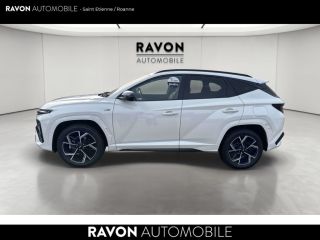 42100 : Hyundai Saint-Etienne - Ravon Automobile - HYUNDAI TUCSON NLINE CREATIVE - TUCSON IV - Blanc - Boîte automatique - Essence / Courant électrique